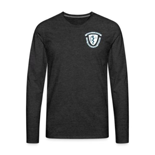 med school shield rev - Men's Premium Long Sleeve T-Shirt