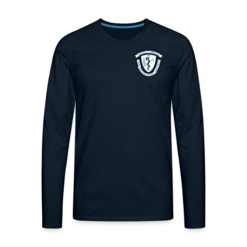 med school shield rev - Men's Premium Long Sleeve T-Shirt