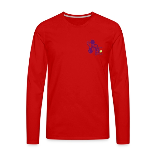 Rescue Purrfect Classic Logo - Men's Premium Long Sleeve T-Shirt