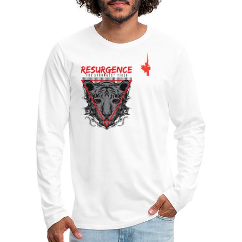 Resurgence The Strongest Tiger Design By KlubNocny - Men's Premium Long Sleeve T-Shirt