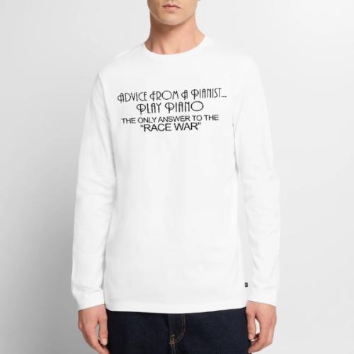 PLAY PIANO - Men's Premium Long Sleeve T-Shirt