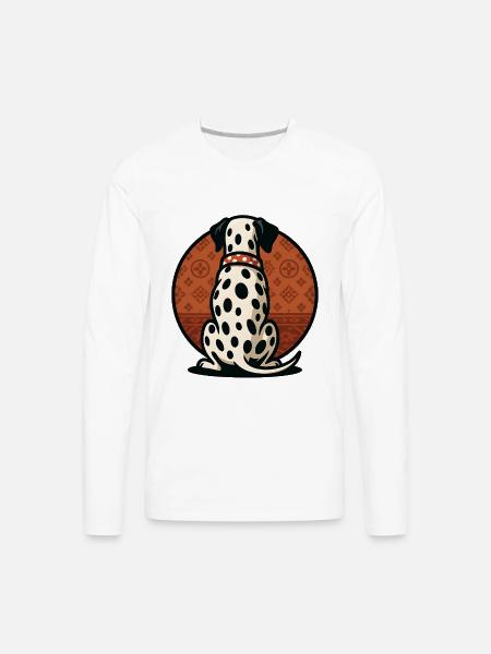 Spot On Loyalty - Men's Premium Long Sleeve T-Shirt - white