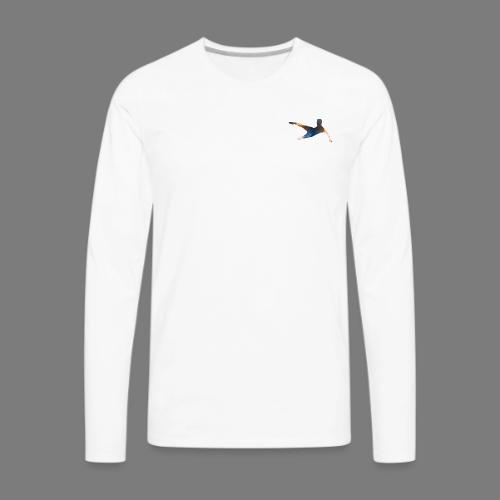 Soccer / Football Champions Design silhouette - Men's Premium Long Sleeve T-Shirt