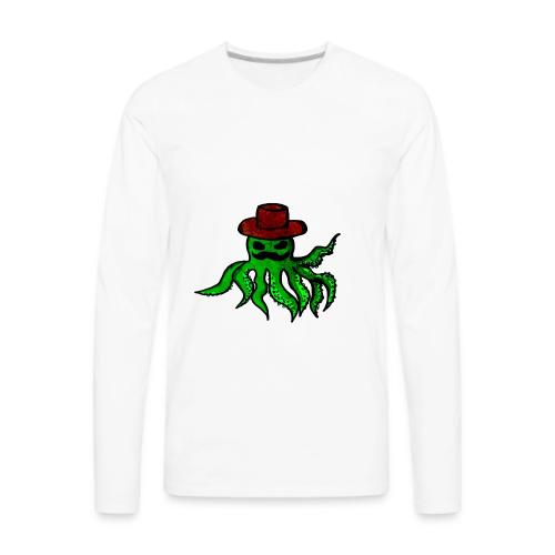 Mysterious octopus - Men's Premium Long Sleeve T-Shirt