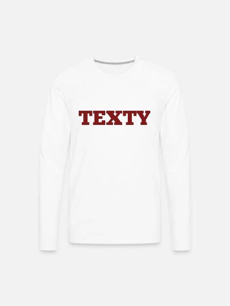 Dancing - Men's Premium Long Sleeve T-Shirt - white