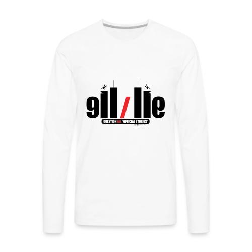 911 QUESTION OFFICIAL STORIES - Men's Premium Long Sleeve T-Shirt
