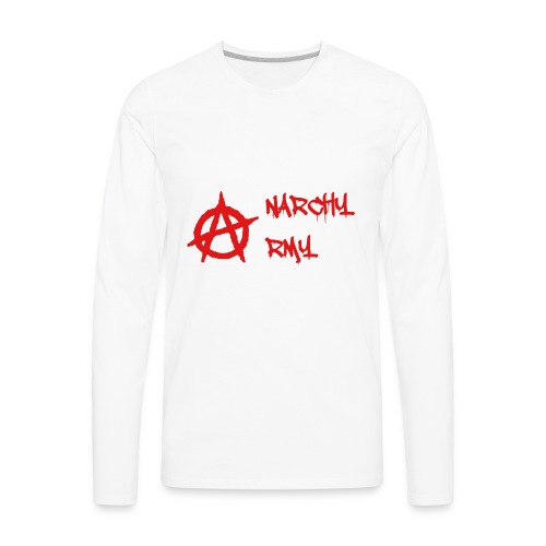 Anarchy Army LOGO - Men's Premium Long Sleeve T-Shirt