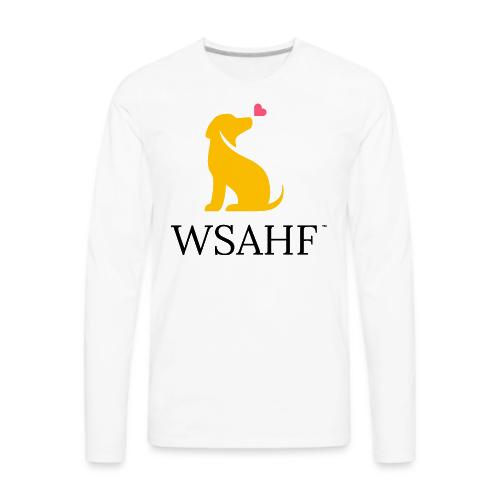 WSAHF Logo Stacked WSAHF - Men's Premium Long Sleeve T-Shirt