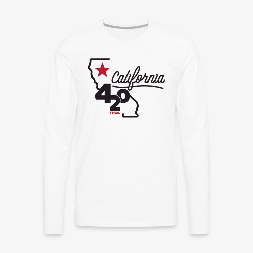 California 420 - Men's Premium Long Sleeve T-Shirt