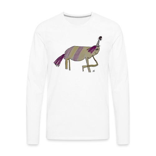 Party unicorn - Men's Premium Long Sleeve T-Shirt