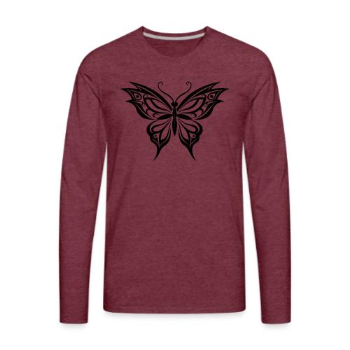 Stenciled🦋 BUTTERFLY - Men's Premium Long Sleeve T-Shirt