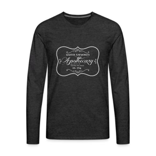 MASTER RAYMOND APOTHECARY WHITE png - Men's Premium Long Sleeve T-Shirt