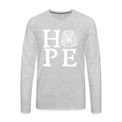 HOPE w Kilt - Men's Premium Long Sleeve T-Shirt