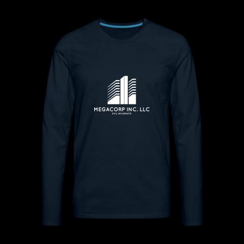 MEGACORP - GIANT EVUL CORPORATION - Men's Premium Long Sleeve T-Shirt