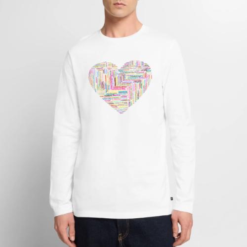 A Thanksgiving Heart - Men's Premium Long Sleeve T-Shirt