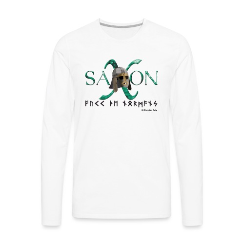Saxon Pride - Men's Premium Long Sleeve T-Shirt