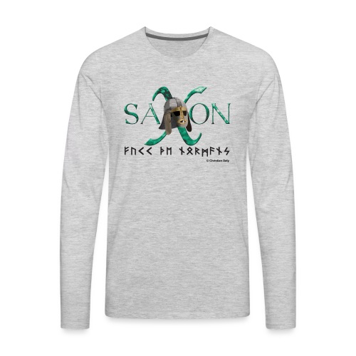 Saxon Pride - Men's Premium Long Sleeve T-Shirt