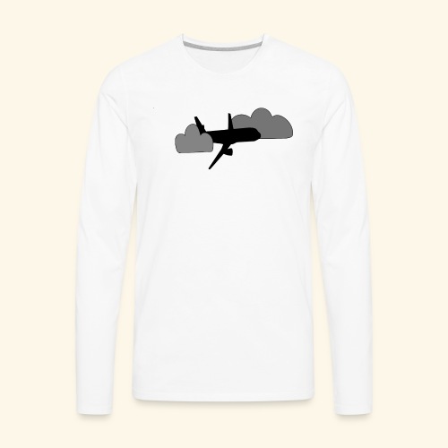 plane - Men's Premium Long Sleeve T-Shirt