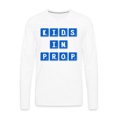 Kids In Prop Logo - Men's Premium Long Sleeve T-Shirt