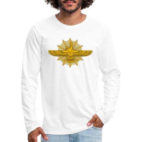 Faravahar Sun - Men's Premium Long Sleeve T-Shirt