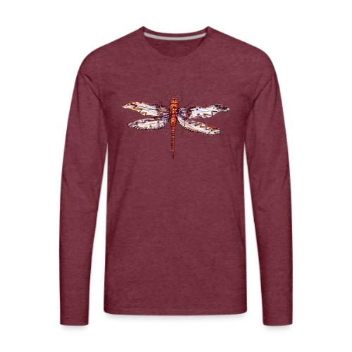 Dragonfly red - Men's Premium Long Sleeve T-Shirt
