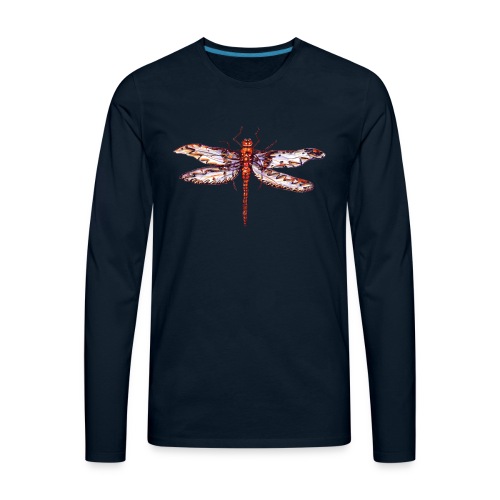 Dragonfly red - Men's Premium Long Sleeve T-Shirt
