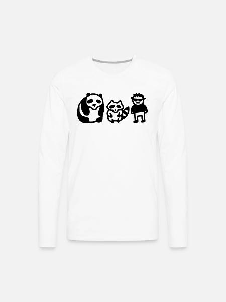 So Cool - Men's Premium Long Sleeve T-Shirt - white
