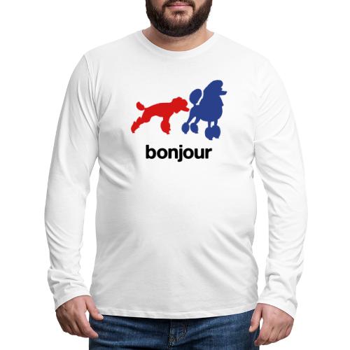 Bonjour - Men's Premium Long Sleeve T-Shirt