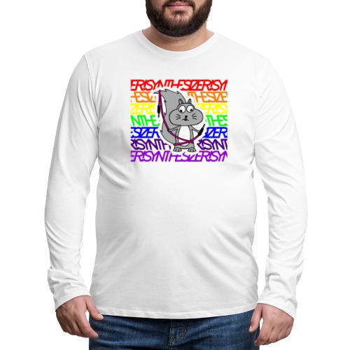 synthesizer squirrel - Men's Premium Long Sleeve T-Shirt