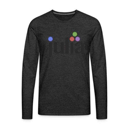 Official Julia Logo - Men's Premium Long Sleeve T-Shirt