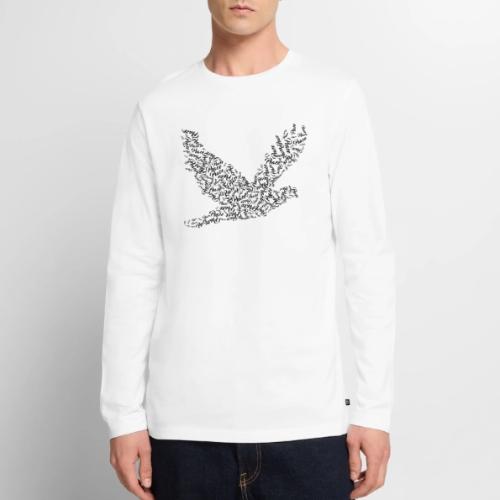 DOVE Peace in FLIGHT - Men's Premium Long Sleeve T-Shirt