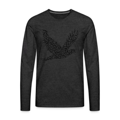 DOVE Peace in FLIGHT - Men's Premium Long Sleeve T-Shirt