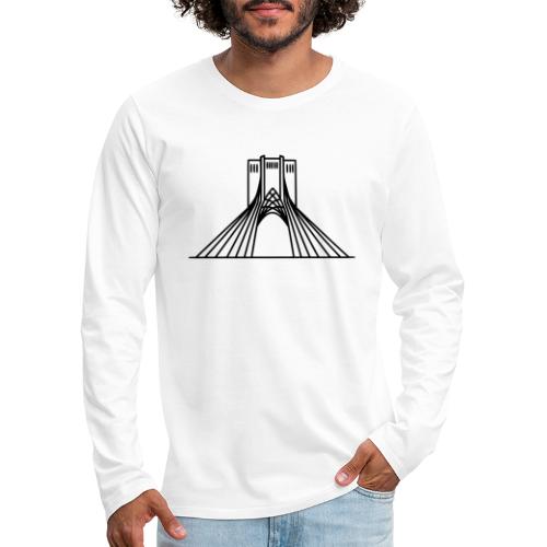 Azadi, Tehran - Men's Premium Long Sleeve T-Shirt