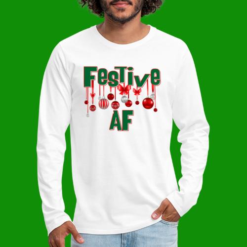 Festive AF - Men's Premium Long Sleeve T-Shirt