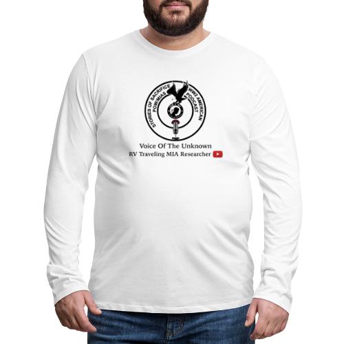 SOS RV MIA Logo Designs - Men's Premium Long Sleeve T-Shirt