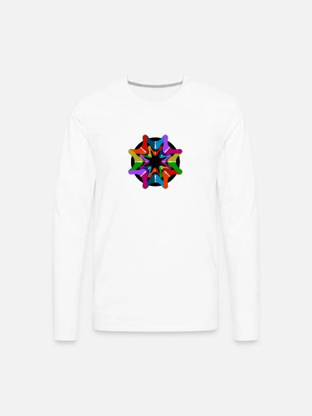 NGO - Men's Premium Long Sleeve T-Shirt - white