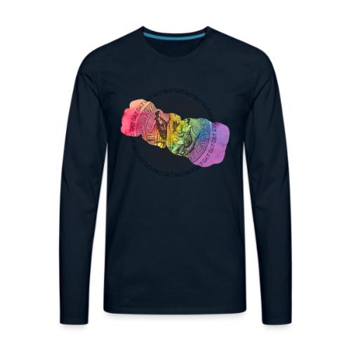 The Gay State of North Carolina - Men's Premium Long Sleeve T-Shirt