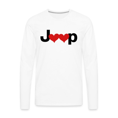 Jeep Love - Men's Premium Long Sleeve T-Shirt