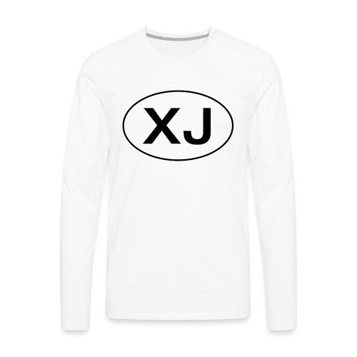 Jeep XJ oval - Men's Premium Long Sleeve T-Shirt