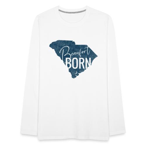 Beaufort Born_Blue - Men's Premium Long Sleeve T-Shirt