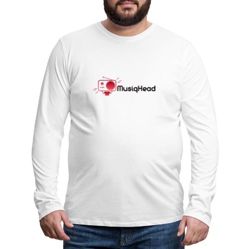 MusiqHead Merch Ver 2 - Men's Premium Long Sleeve T-Shirt