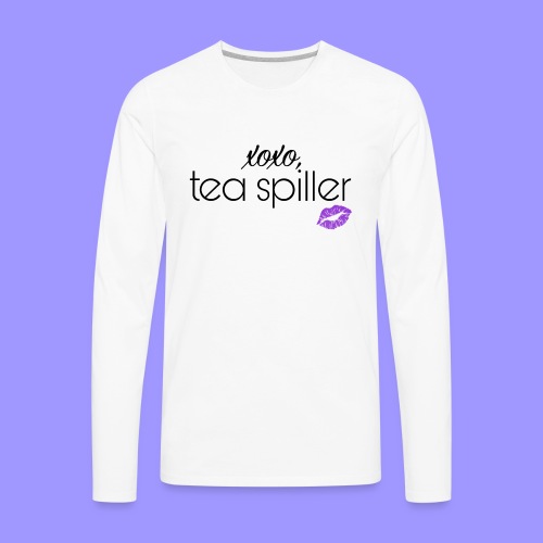 Tea Spiller bright - Men's Premium Long Sleeve T-Shirt