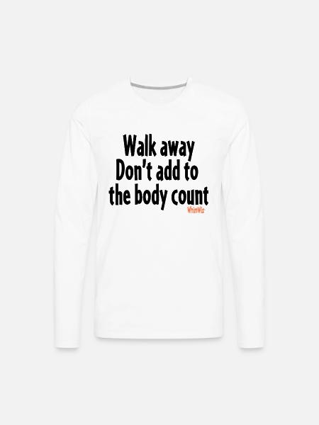 Body count - Men's Premium Long Sleeve T-Shirt - white