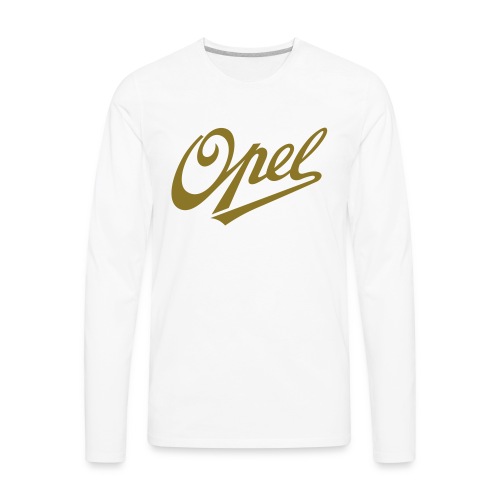 Opel Logo 1909 - Men's Premium Long Sleeve T-Shirt