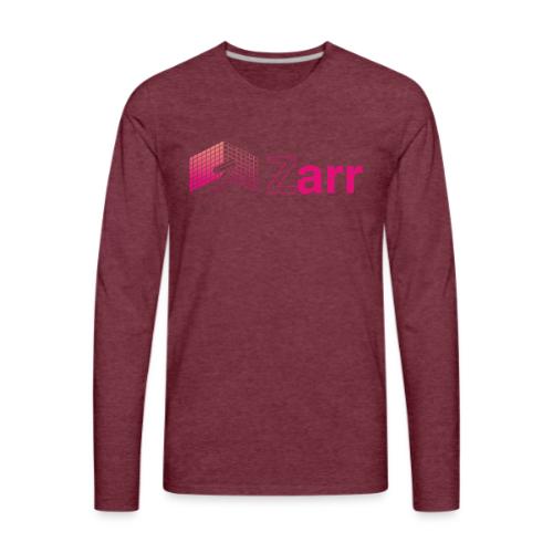 Zarr Logo - Men's Premium Long Sleeve T-Shirt