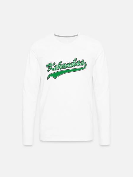 Hard Ball: Kekambas - Men's Premium Long Sleeve T-Shirt - white