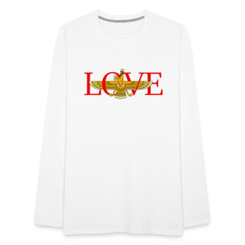 Love Faravahar - Men's Premium Long Sleeve T-Shirt