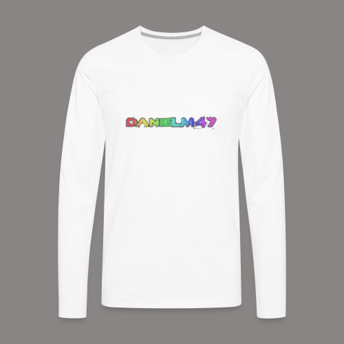 DanielM47 Logo - Men's Premium Long Sleeve T-Shirt