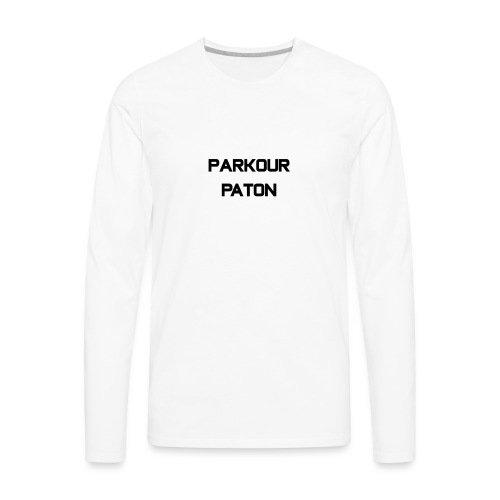 Parkour Paton Design 2 - Men's Premium Long Sleeve T-Shirt