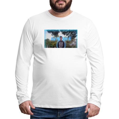 Nature against you design - Men's Premium Long Sleeve T-Shirt